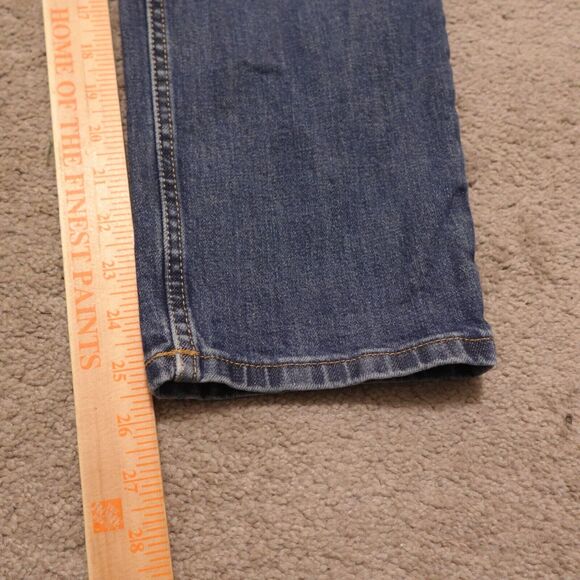 Everlane Women 32 The Cheeky Straight Leg Denim Jeans High Rise Midwash Blue - Picture 7 of 7